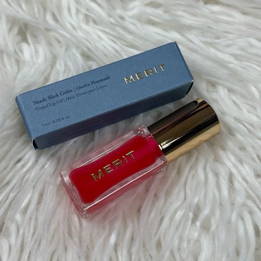 Merit Shade Slick Hydrating Tinted Lip Oil Les Deux